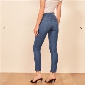 Reformation Serena High Waist Skinny Jeans